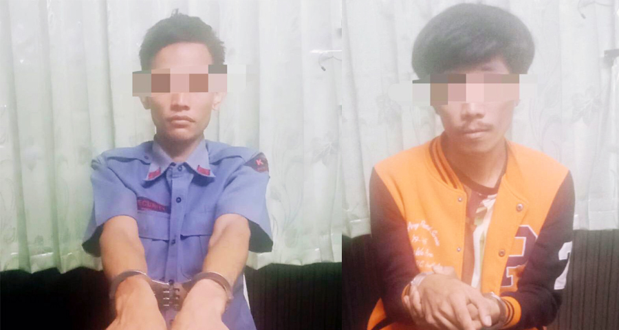 ตำรวจสืบจังหวัดอยุธยาจับสองหนุ่มขายยาบ้า