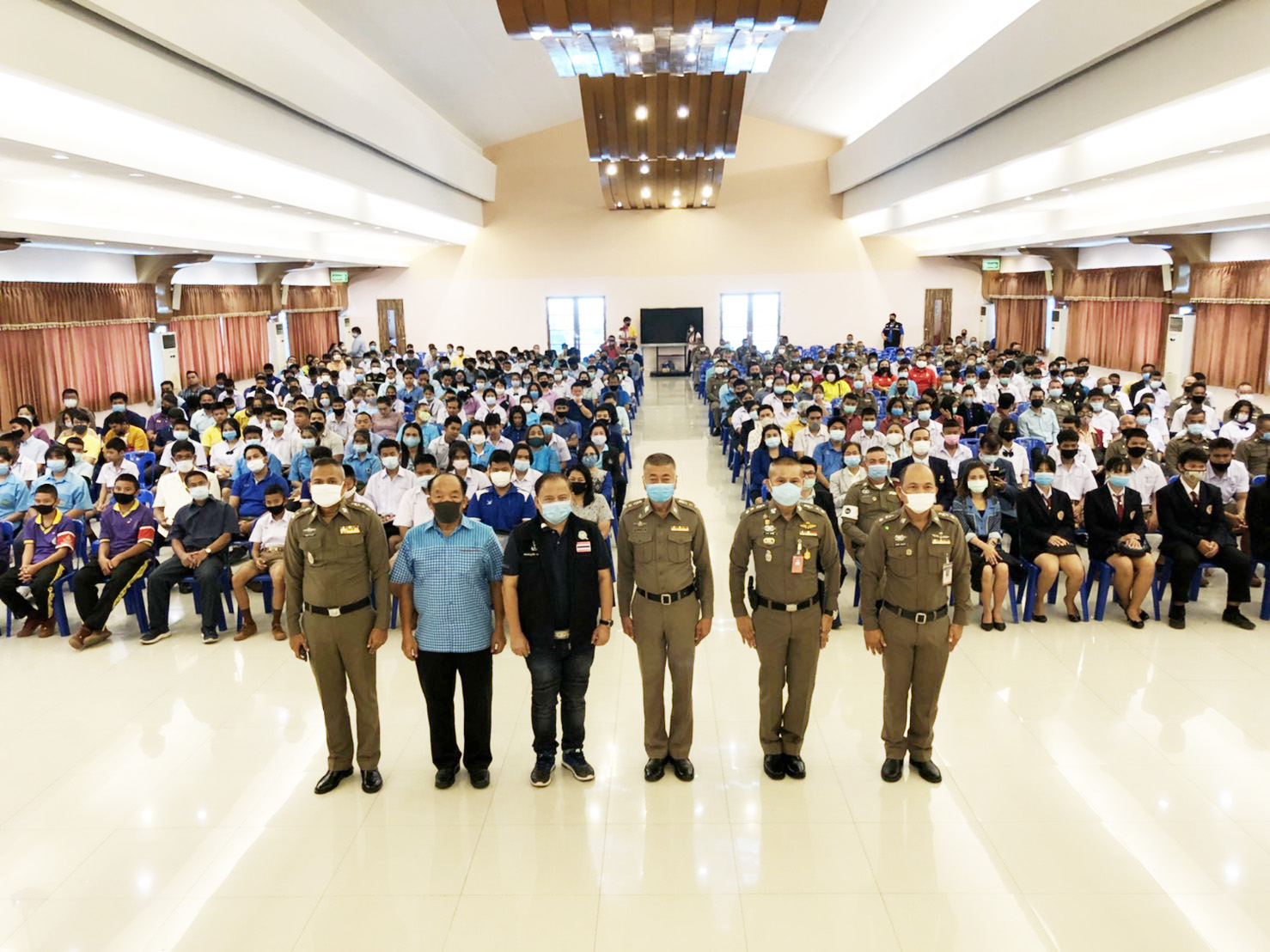 ตำรวจอยุธยา จัดอบรม โครงการ 1 ตำรวจ 1 โรงเรียน สร้างเครื่อข่าย ป้องกันอาชญากรรม
