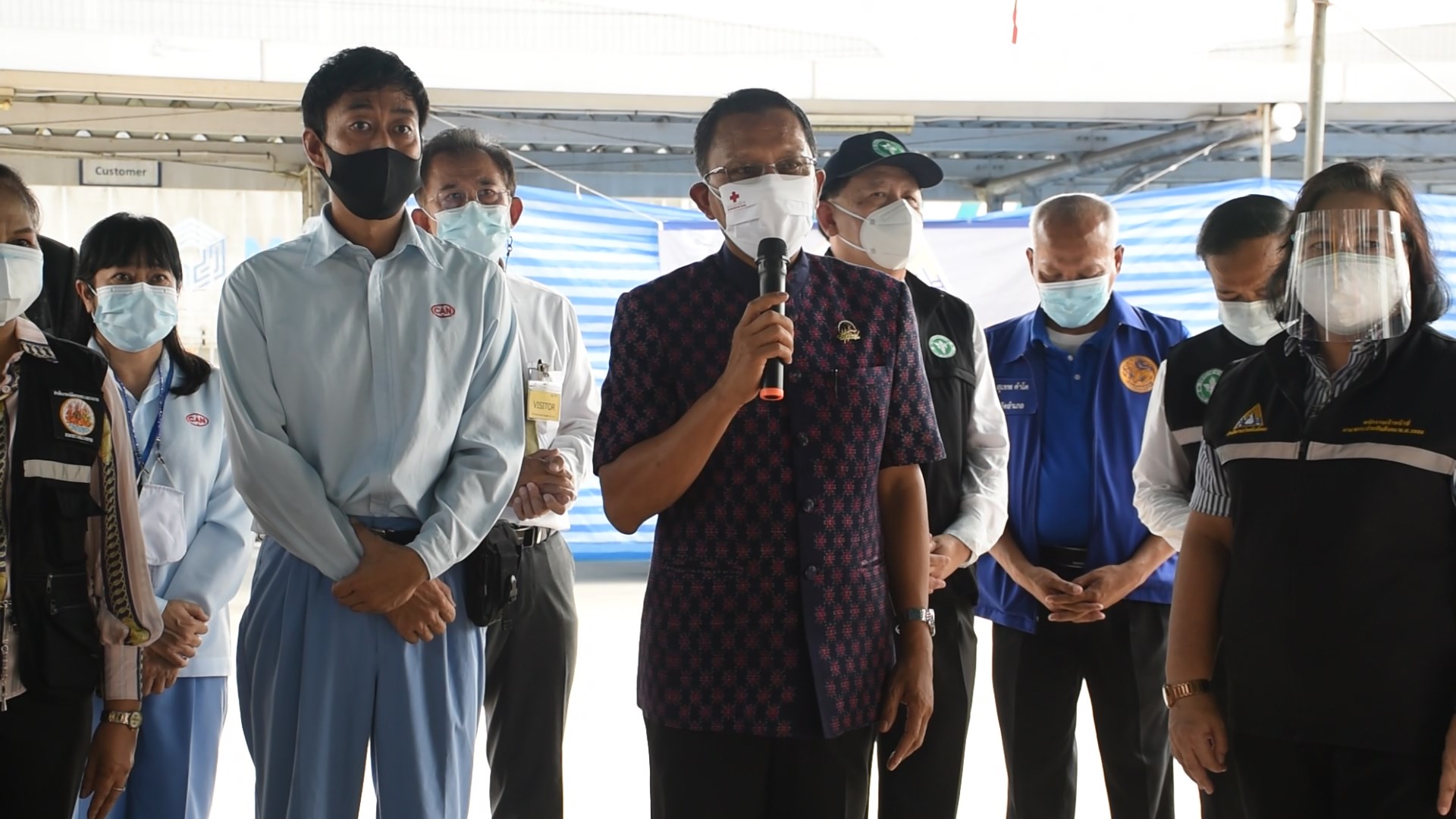 อยุธยาตรวจคัดกรองโควิด19 เชิงรุกในโรงงาน
