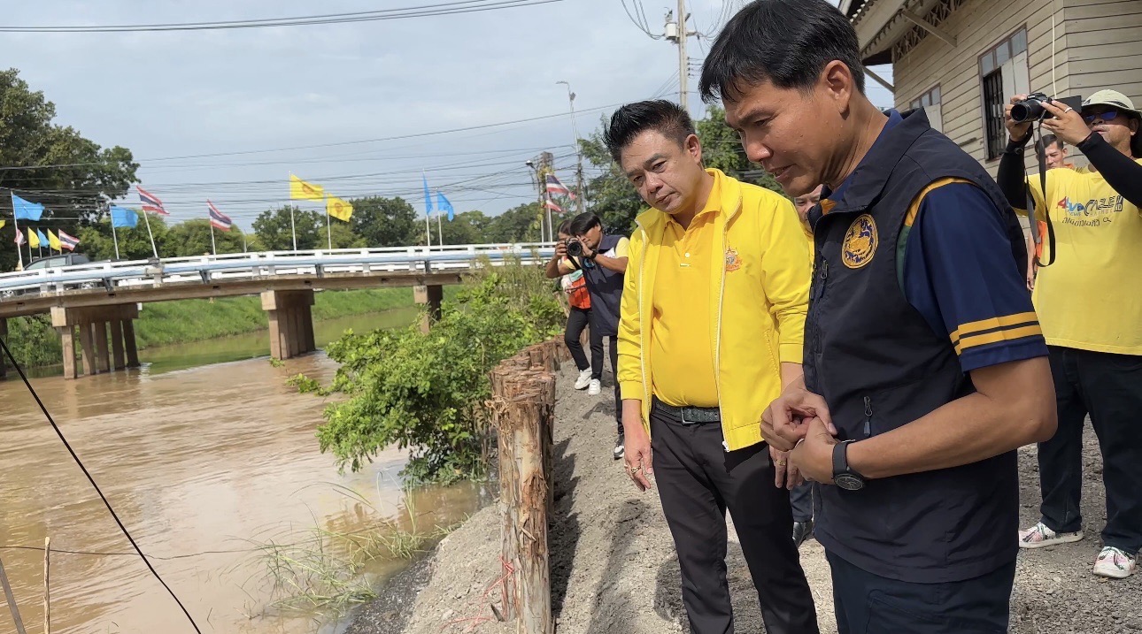 พ่อเมืองอยุธยาเตรียมป้องกันน้ำท่วมเกาะเมือง ย้ำสถานที่ท่องเที่ยวยังไม่ถูกน้ำท่วม