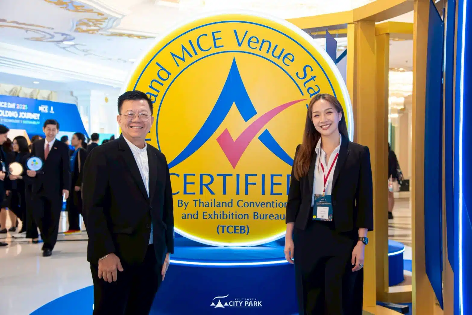 อยุธยาซิตี้พาร์ค รับมอบตราสัญลักษณ์ TMVS ตอกย้ำคุณภาพมาตรฐานสถานที่จัดงาน