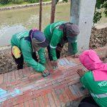 เทศบาลนครอยุธยา เร่งลบสีสเปรย์ฟุตบาท เตือนฝ่าฝืนปรับสูงสุด 5,000 บาท